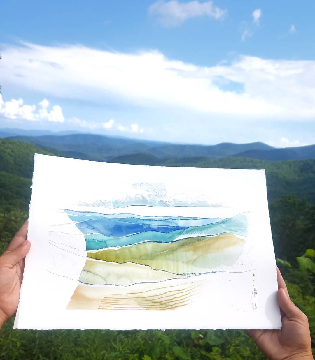 ~ Across The Blue Ridge Mountains ~