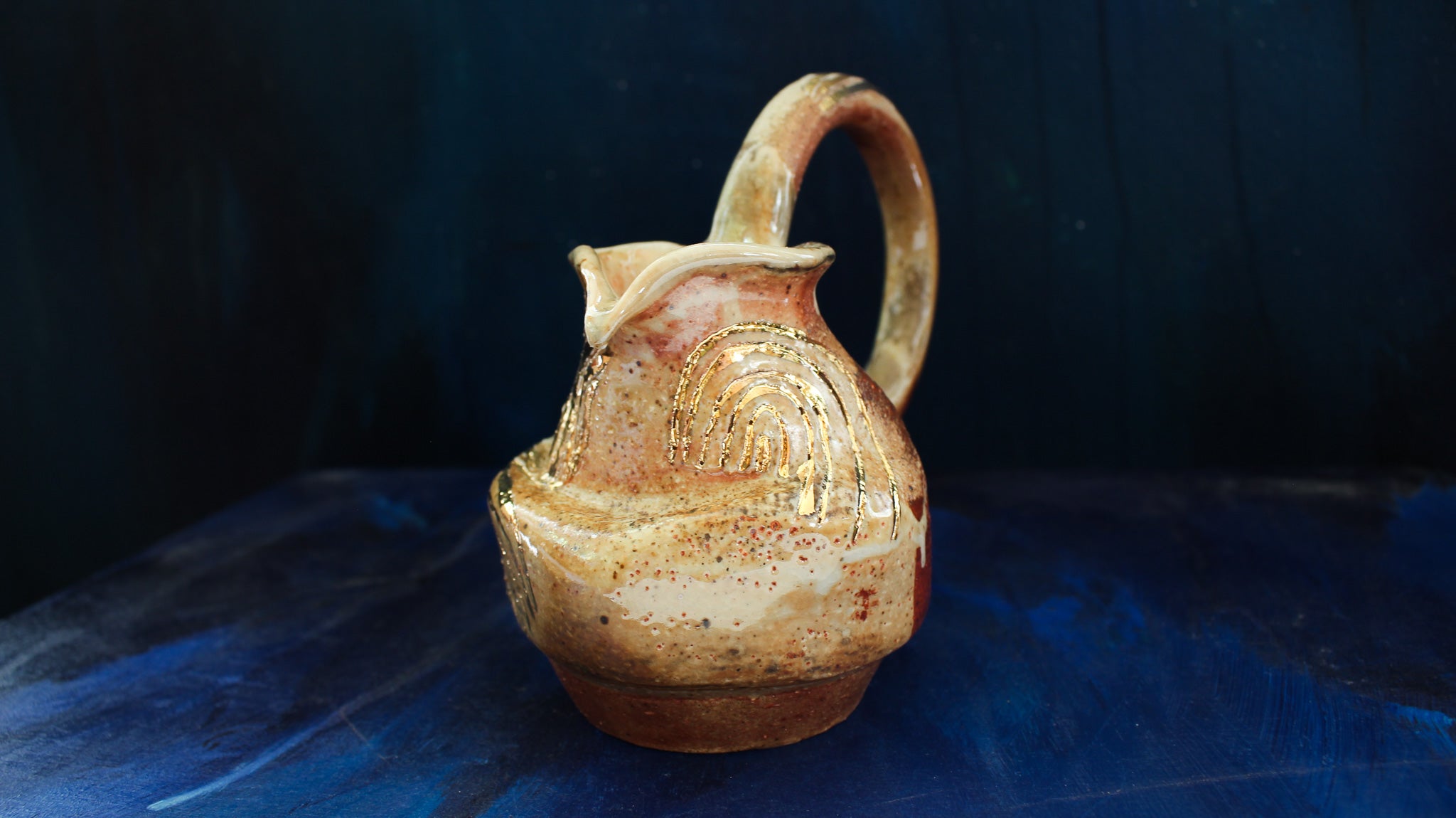 10oz Golden Pitcher - Wood Fired