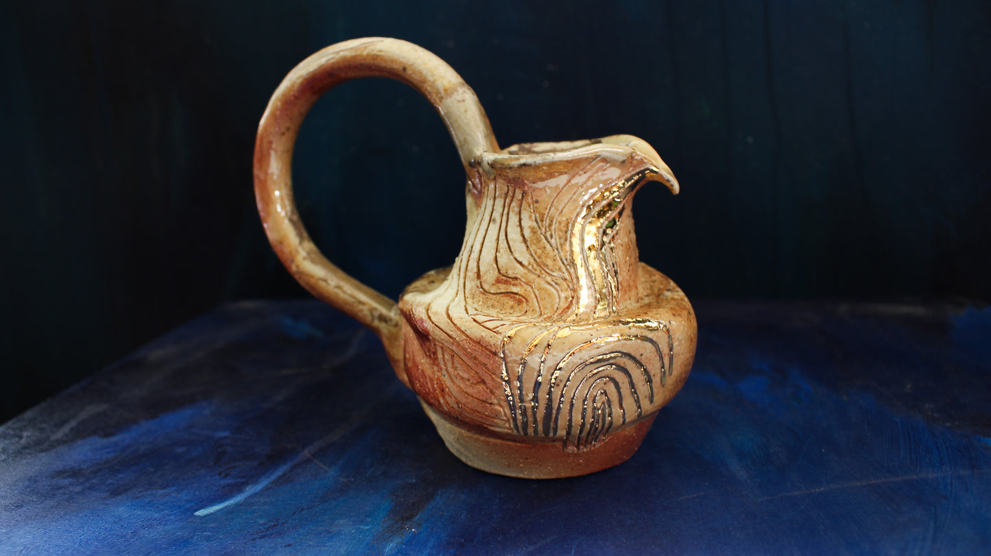 10oz Golden Pitcher - Wood Fired