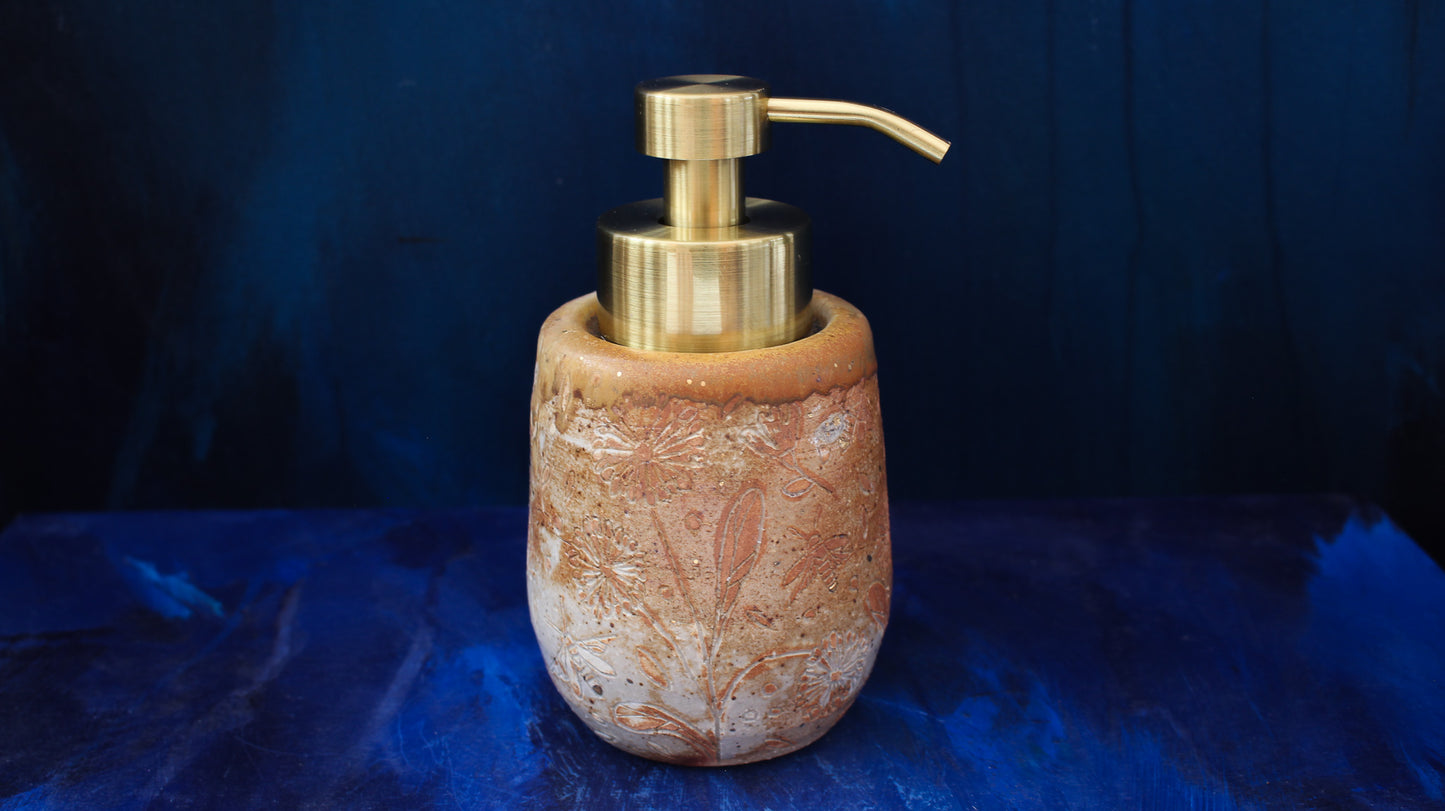 12oz Firefly Soap Dispenser Woodfired