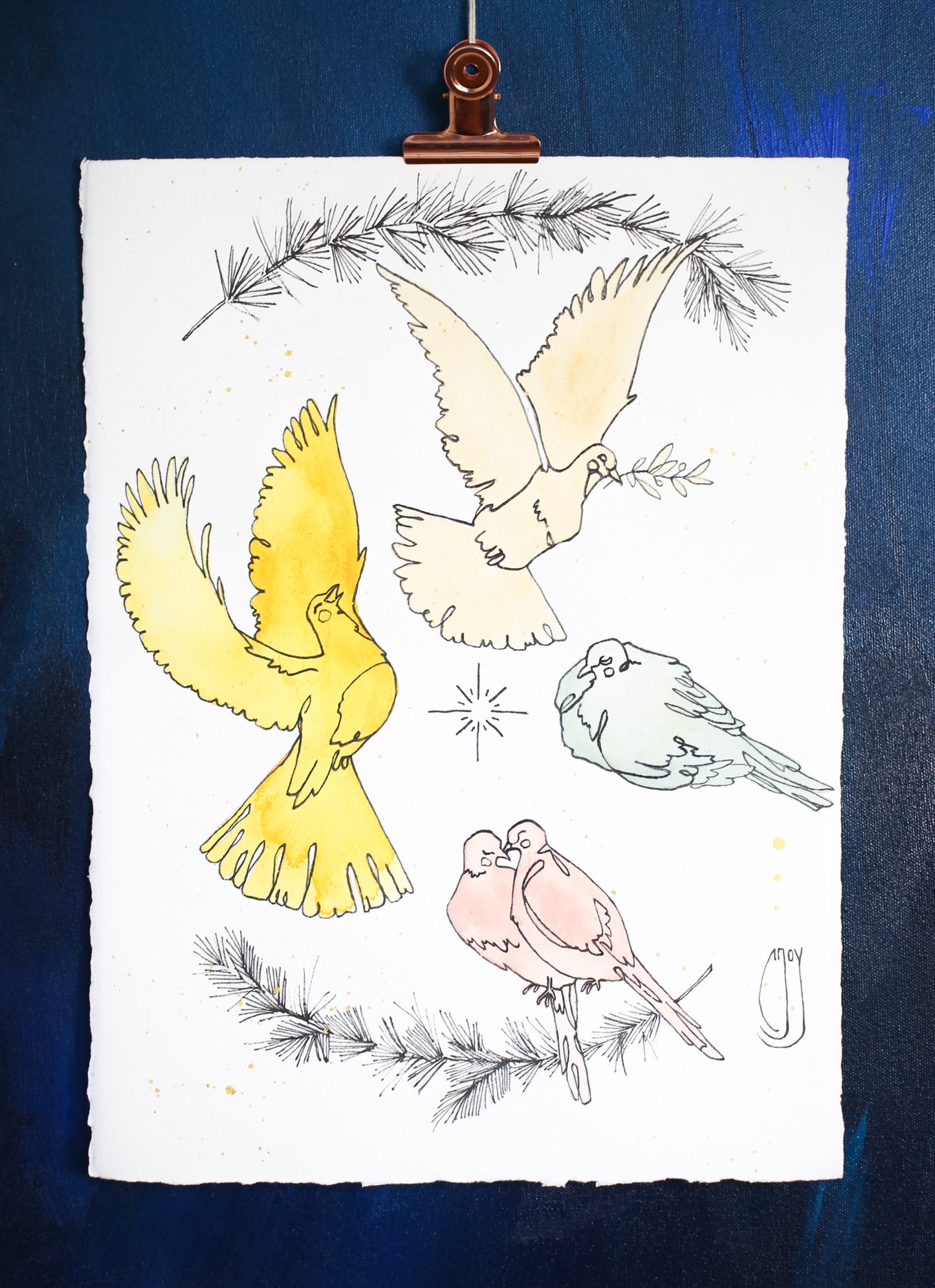 ~ Advent Doves ~